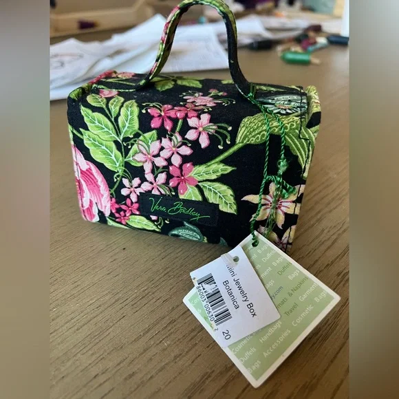 NWT Vera Bradley | Mini Jewelry Box in Botanica (Retired Colorway) - Picture 3 of 5